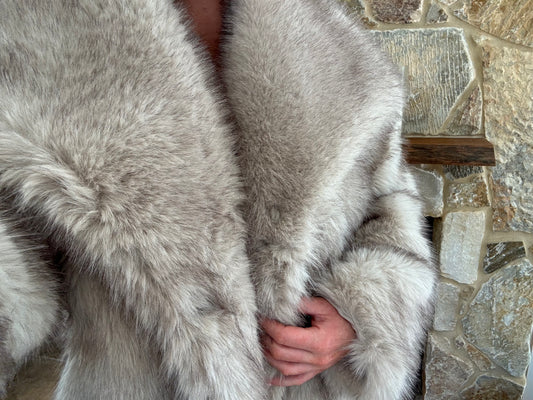 SELENE Faux Fur ~ Fox Grey *CUSTOM*