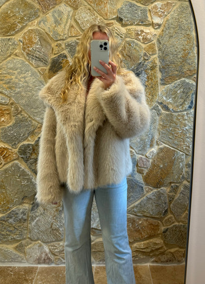 SELENE Faux Fur ~ Beige *CUSTOM*