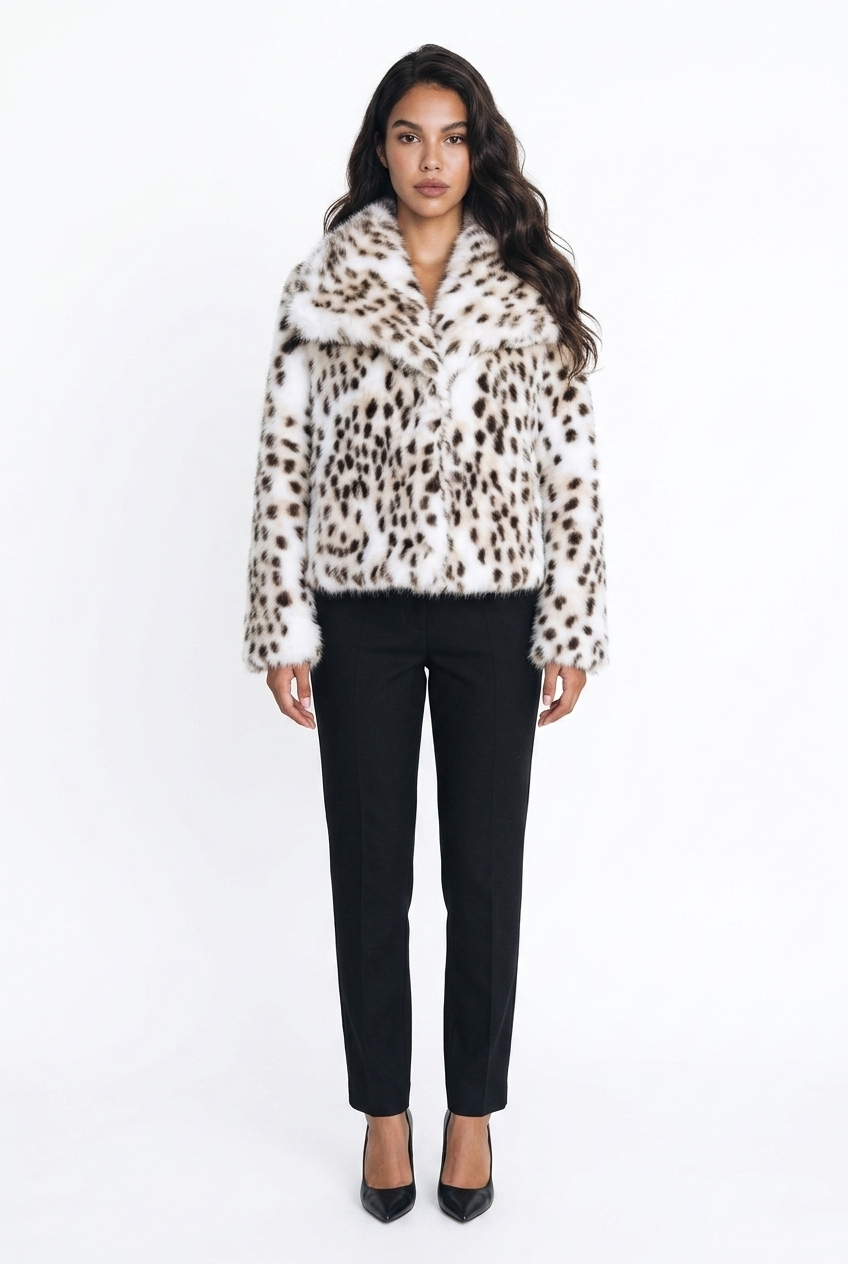 SELENE Faux Fur ~ Snow Leopard *CUSTOM*