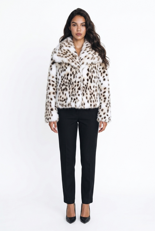SELENE Faux Fur ~ Snow Leopard *CUSTOM*