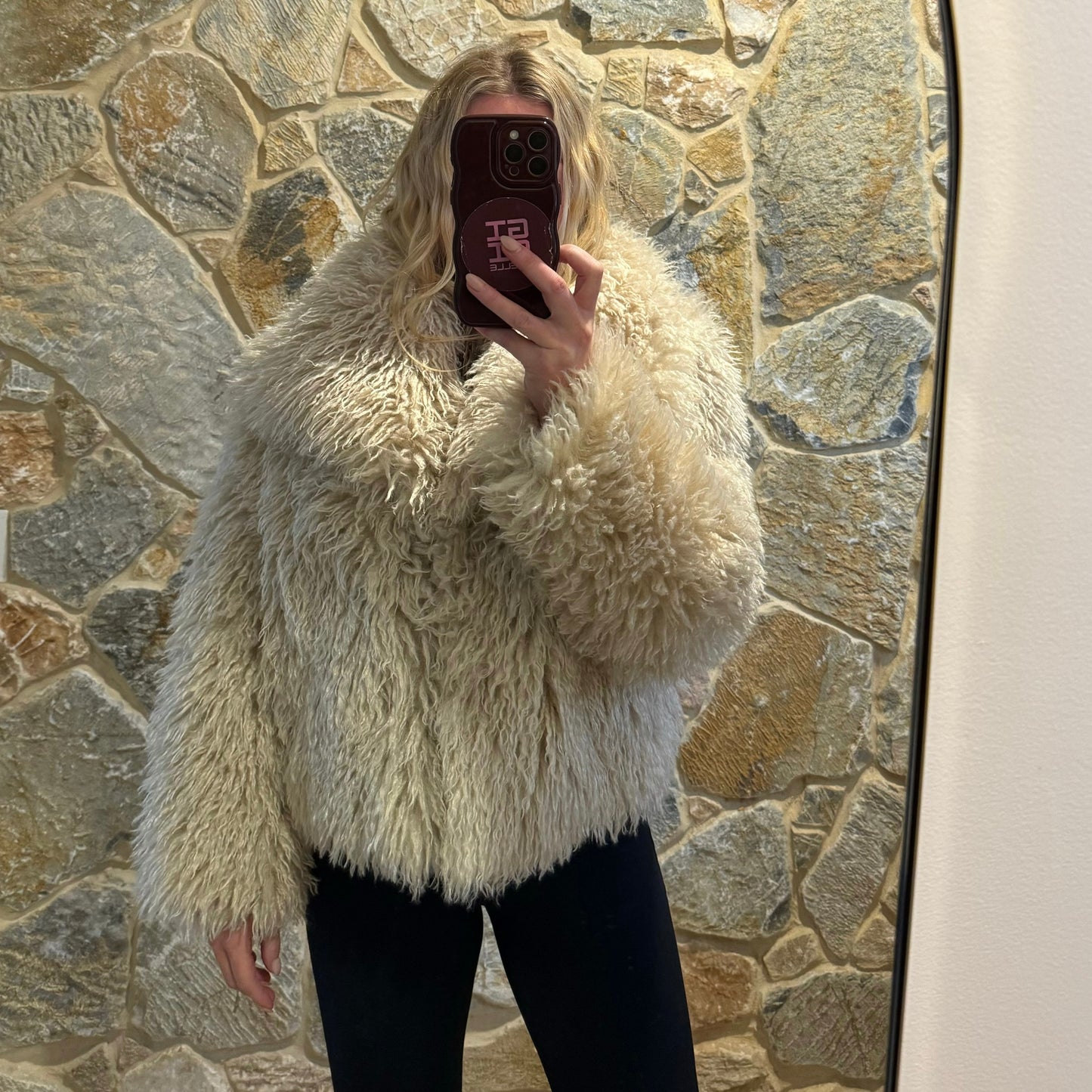 MIMI Faux Fur ~ Taupe